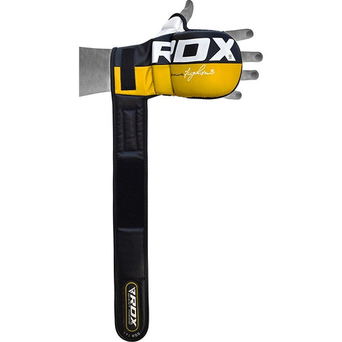 RDX T6 MMA GRAPPLING GLOVE(Yellow)-2
